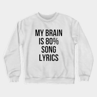 Musical design Crewneck Sweatshirt